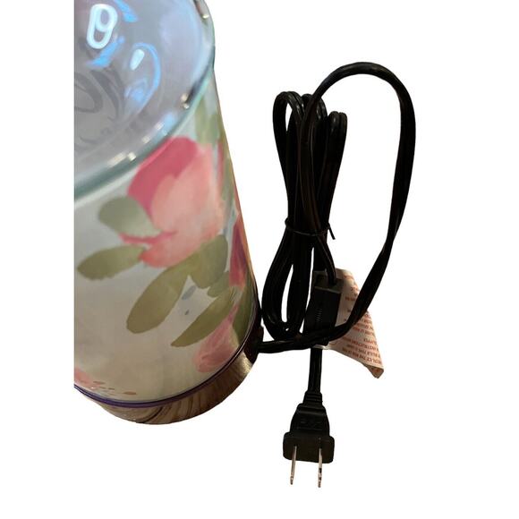 SCENTSY Hello Spring Wax Warmer & Cement Base Set Retired NIB - Picture 6 of 10